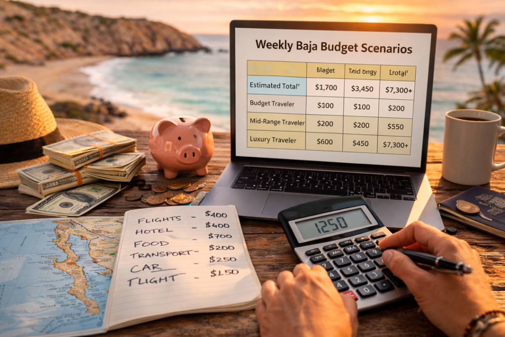 Sample Weekly Budget Scenarios