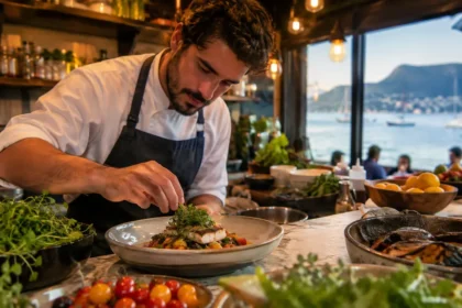 Alcatraz dining alternatives along the Embarcadero waterfront near Pier 33